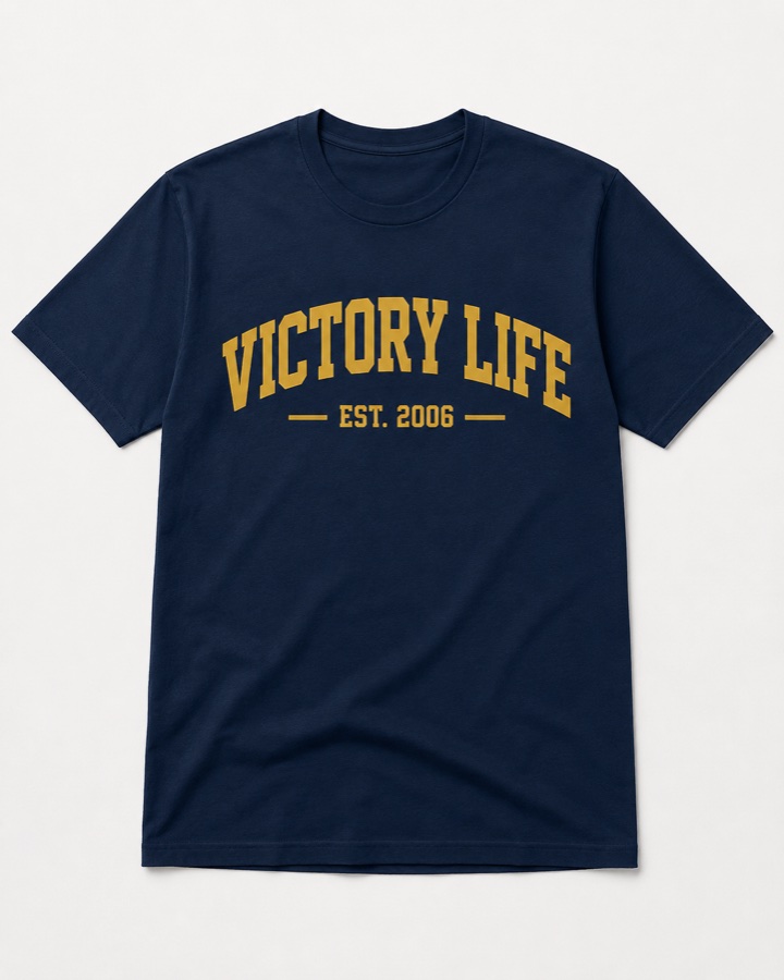 Navy Victory Life EST. 2006 T-shirt